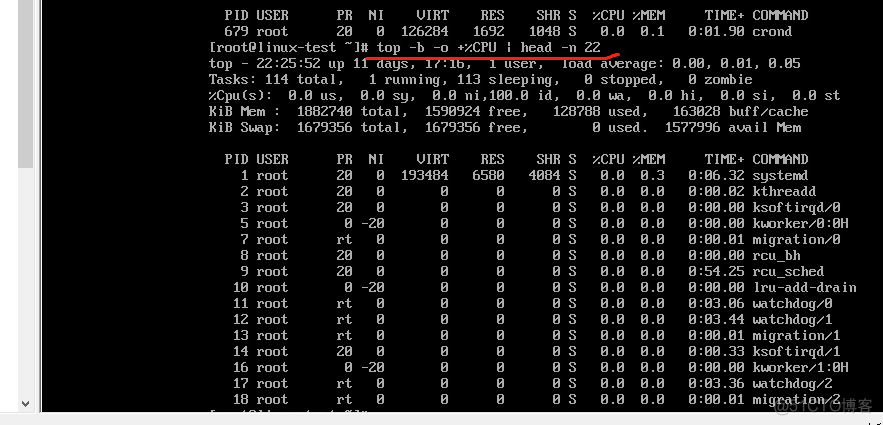 linux---top命令参数用法_数据_08