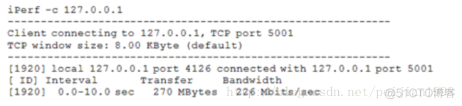 iperf详细使用方法2_客户端