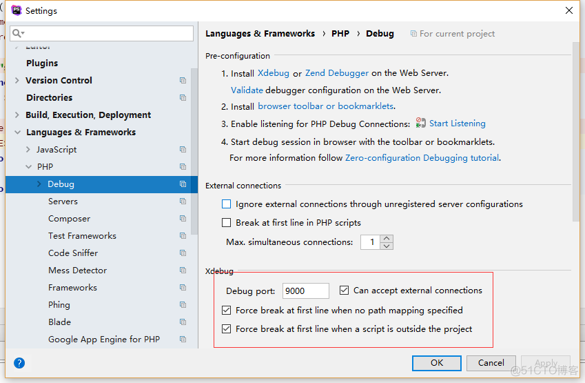 php开发 PHPStorm+XDebug+Firefox调试配置_phpstudy_05