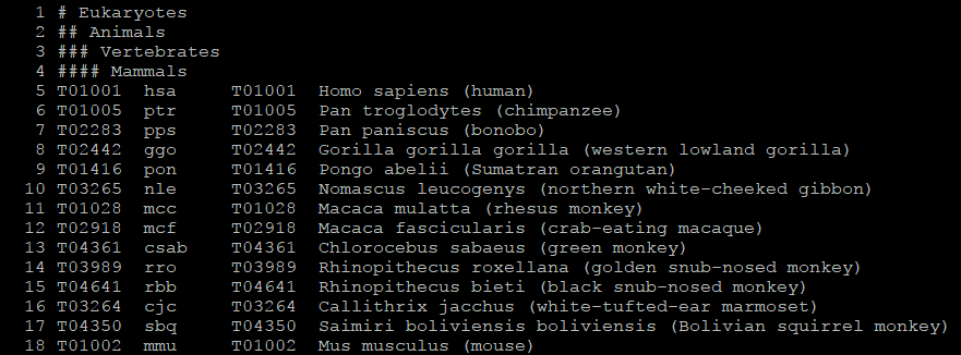 【数据库】本地KEGG数据库如何拆分子库？_数据库_12