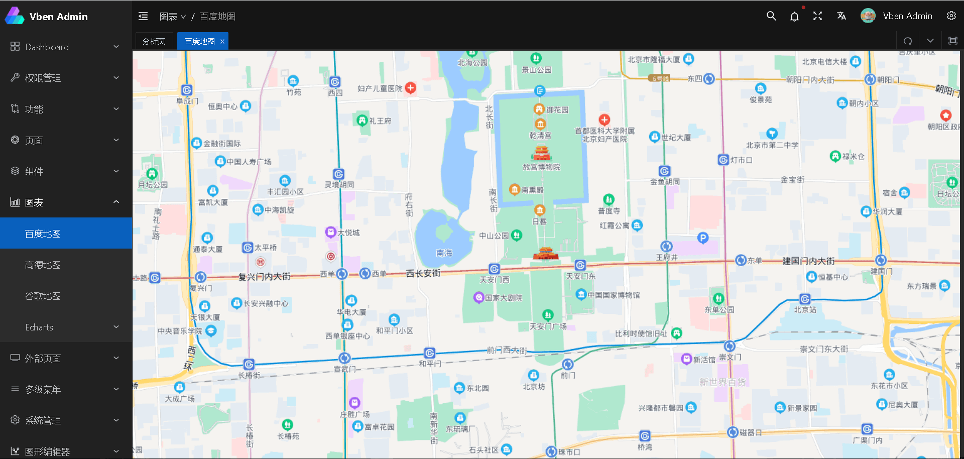 开箱即用，这些 Vue3 后台管理系统模板绝对让你爽歪歪！_vue3_09