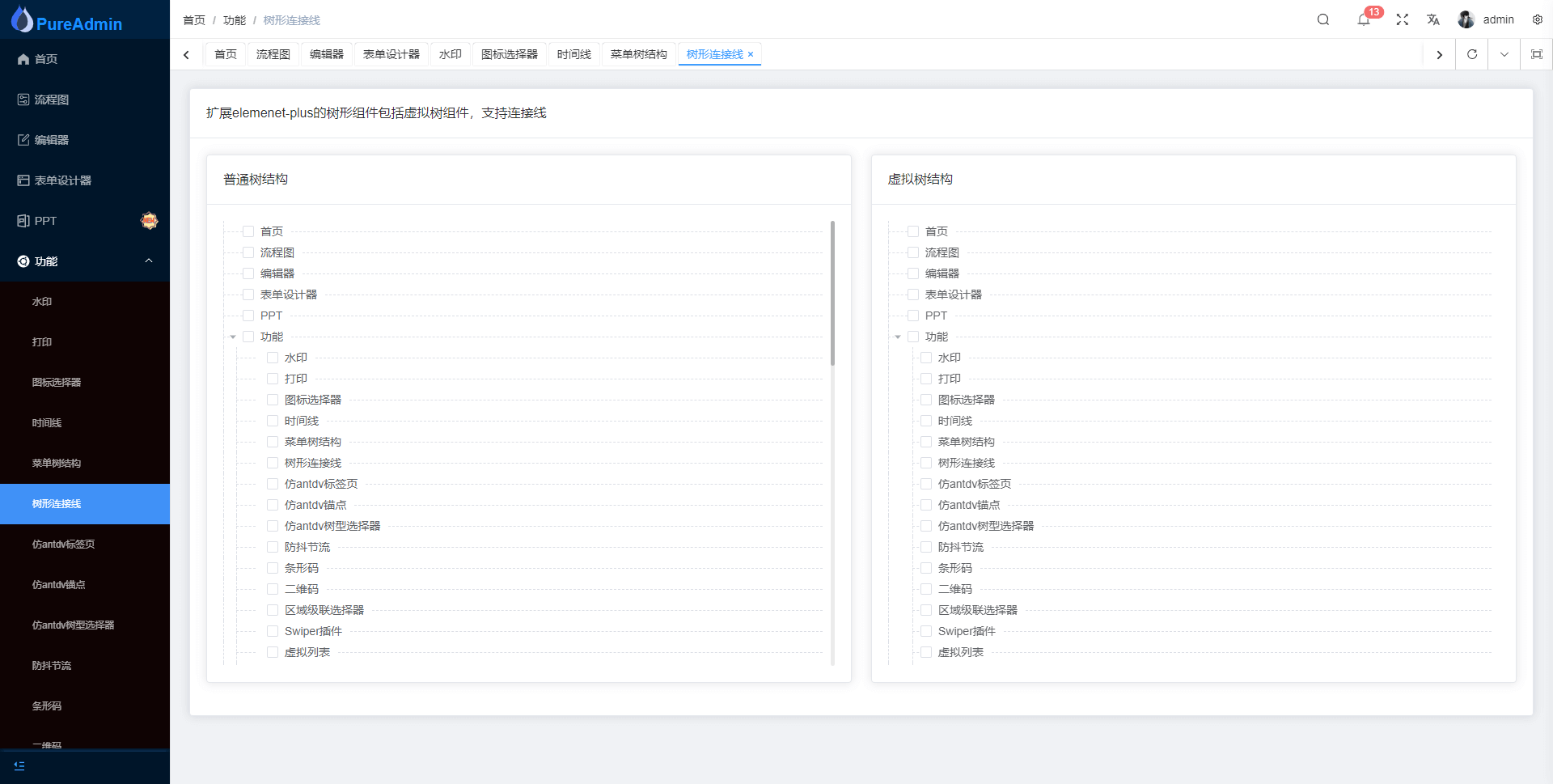 开箱即用，这些 Vue3 后台管理系统模板绝对让你爽歪歪！_vue3_26