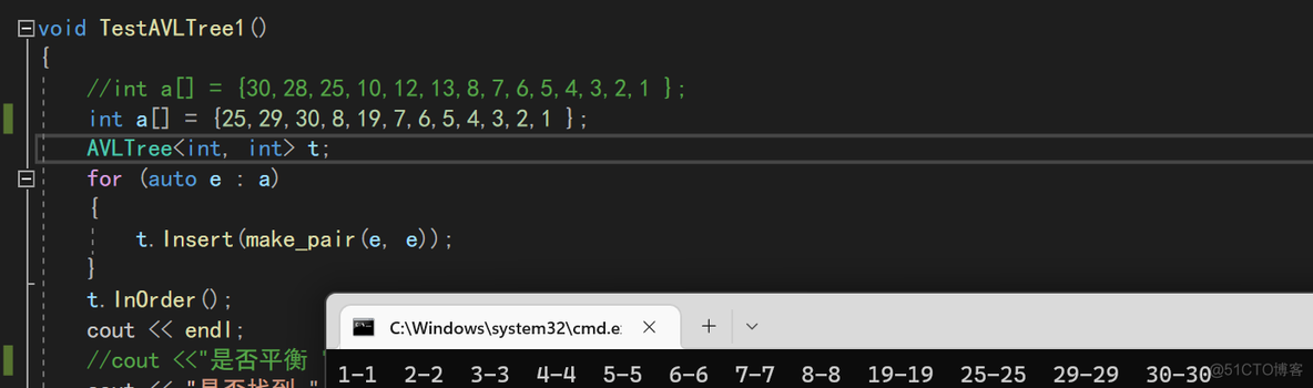 【C++】AVL树（平衡搜索二叉树）_算法_19