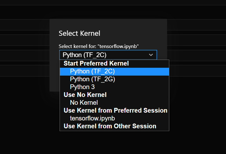 【已解决】aconda3 创建和切换jupyter Kernel（安装好了tensorflow在jupyter中无法使用）_python+爬虫_02