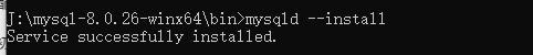 MySQL 8.0.26 简易配置安装教程 (windows 64位)_mysql_12