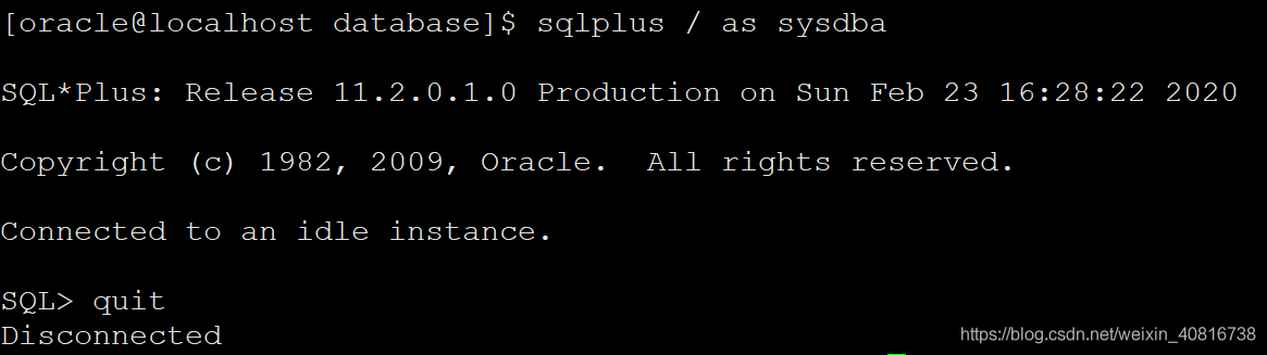 linux CentOS7最小化安装环境静默安装Oracle11GR2数据库（静默创建实例_08）_javascript