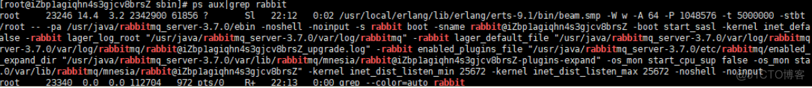 LinX 启动 RabbitMQ_linux