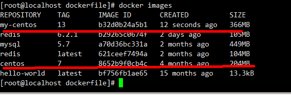 docker自定义CentOS7镜像_vim