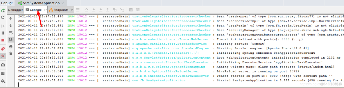 Connected to the target VM, address: ‘127.0.0.1:55098‘, transport: ‘socket‘_intellij idea_03