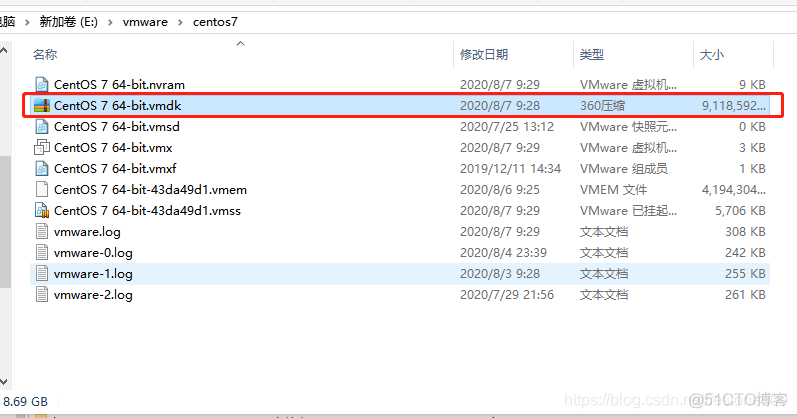 vmware虚拟机centos添加磁盘_资源管理器