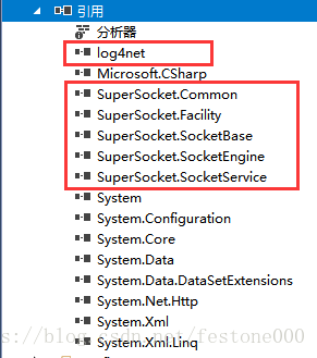 C# superSocket简单示例_服务端