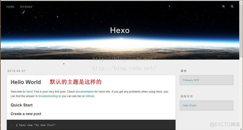 github pages + Hexo + 域名绑定搭建个人博客_github_10