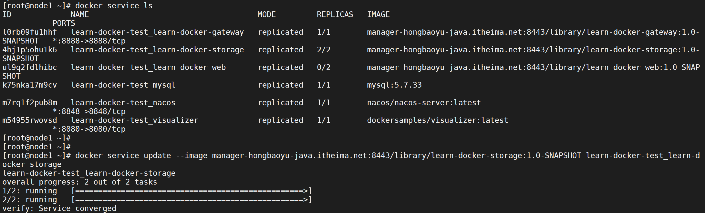 如果你还没玩过Docker Stack管理服务，你已经out了，（送Portainer集群管理教程）_java_06