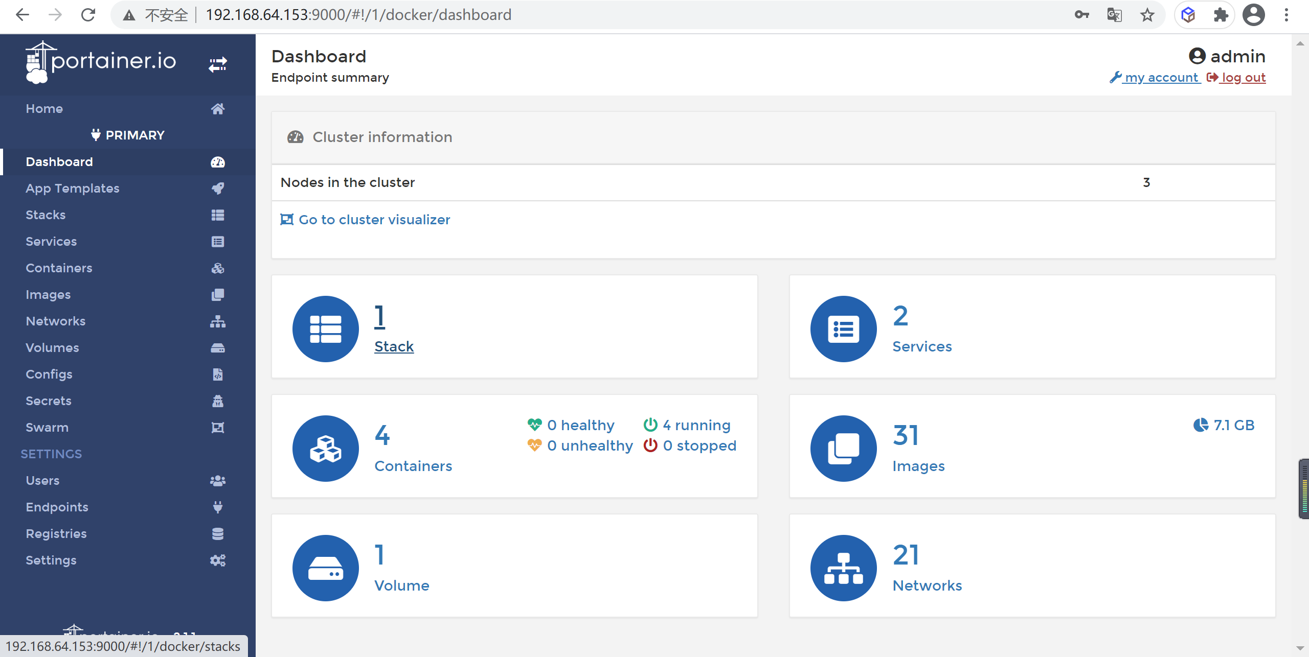 如果你还没玩过Docker Stack管理服务，你已经out了，（送Portainer集群管理教程）_docker_12