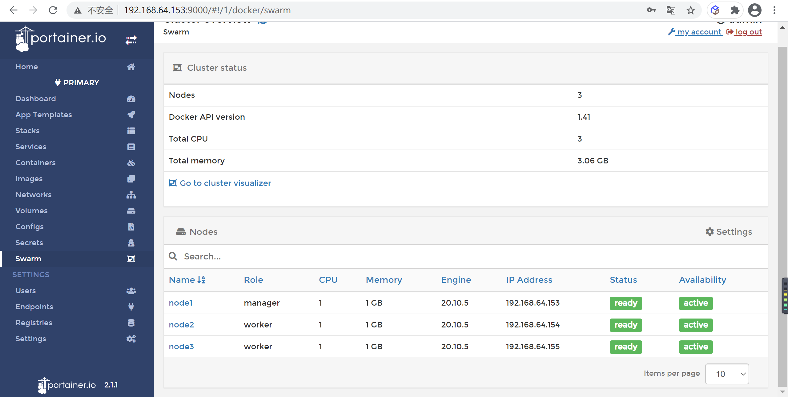 如果你还没玩过Docker Stack管理服务，你已经out了，（送Portainer集群管理教程）_后端_13