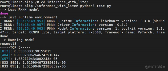 迅为RK3568开发板使用RKNN-Toolkit-lite2运行测试程序_开发资料_02