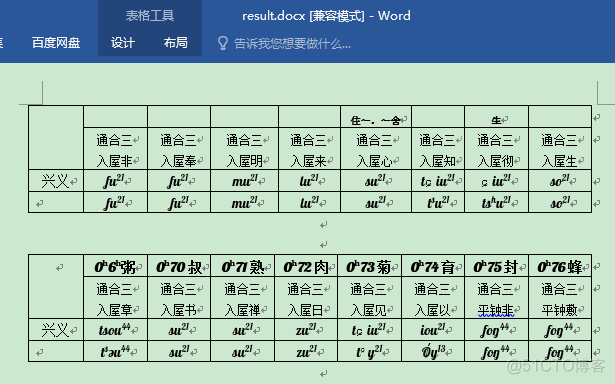 python-docx实战案例-字音回填_python_06