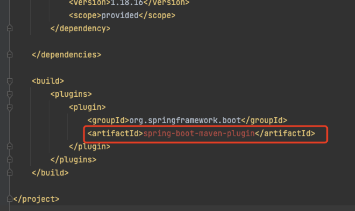 spring-boot-maven-plugin一直爆红_maven