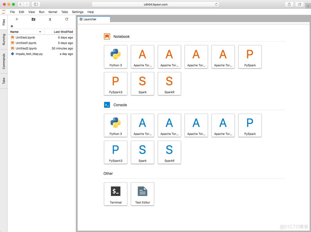 JupyterLab的安装及使用_hadoop_05