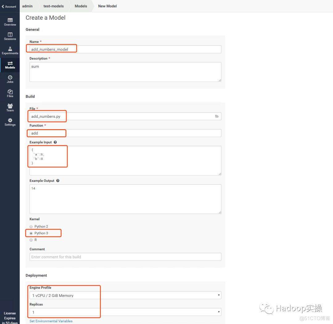 CDSW1.4的Models功能-创建和部署模型(QuickStart)_json格式_08