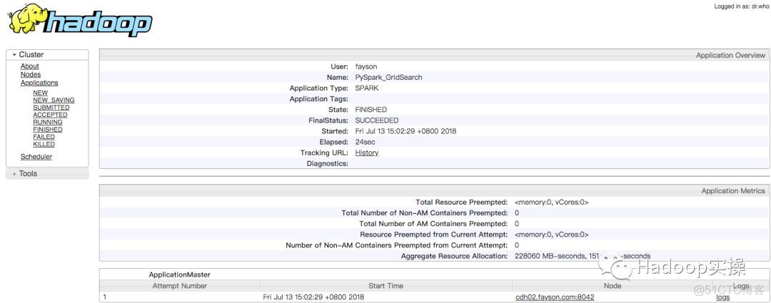 如何在CDH中使用PySpark分布式运行GridSearch算法_git_08