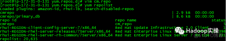 如何在Redhat7.4安装CDH6.0.0_beta1_ide_30