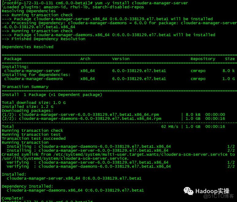 如何在Redhat7.4安装CDH6.0.0_beta1_linux_32