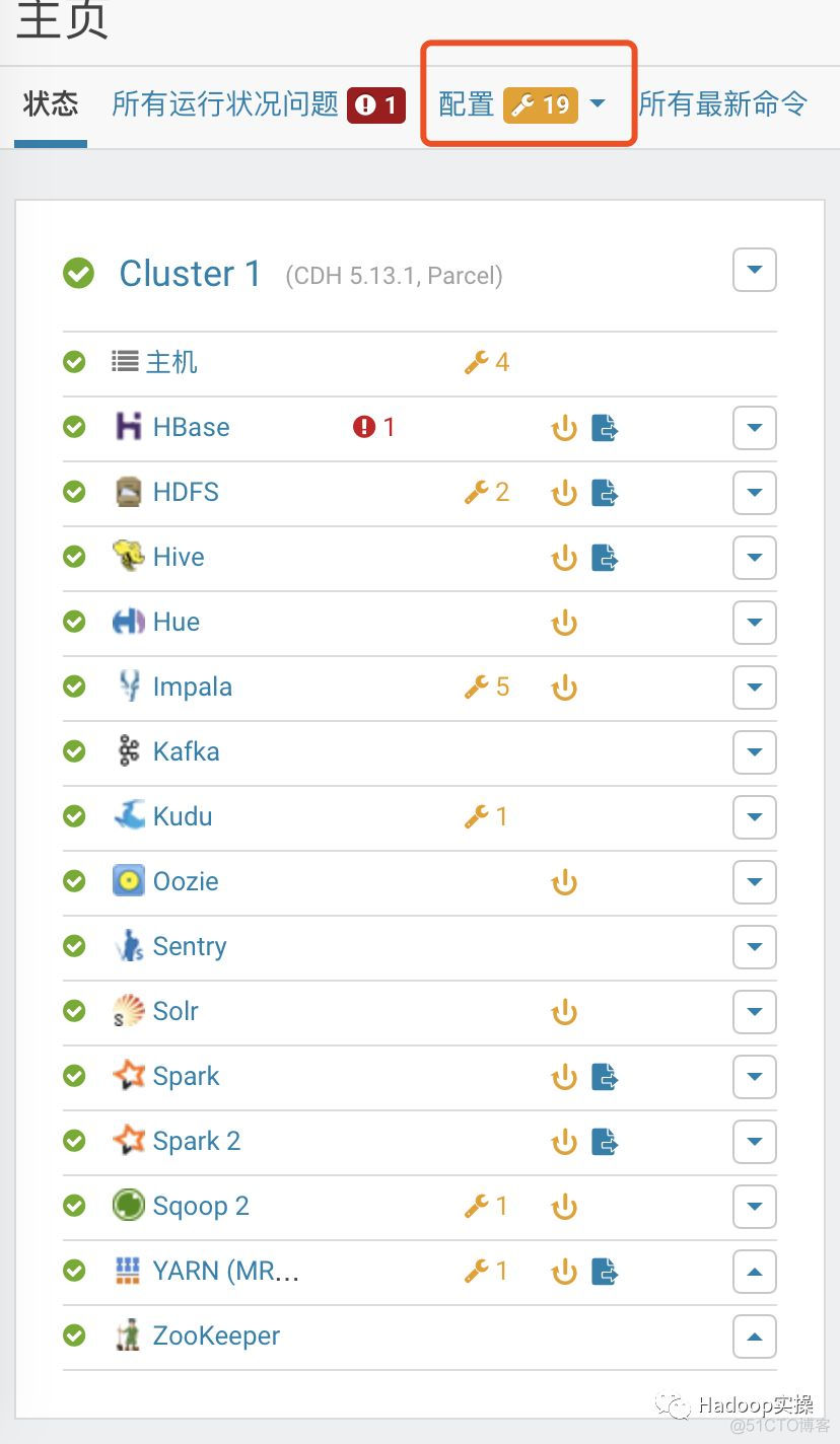 Cloudera Manager首页_配置问题_18