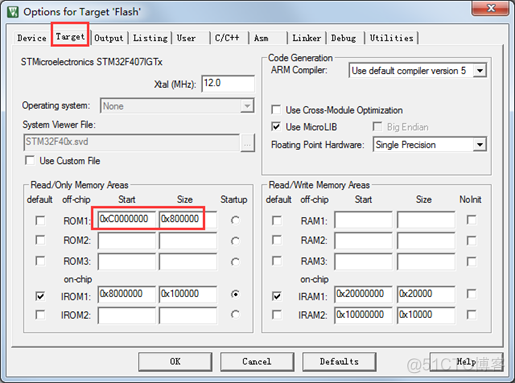 【STM32F407开发板用户手册】第37章    STM32F407的内部Flash和SPI Flash都使用MDK下载_库文件_03