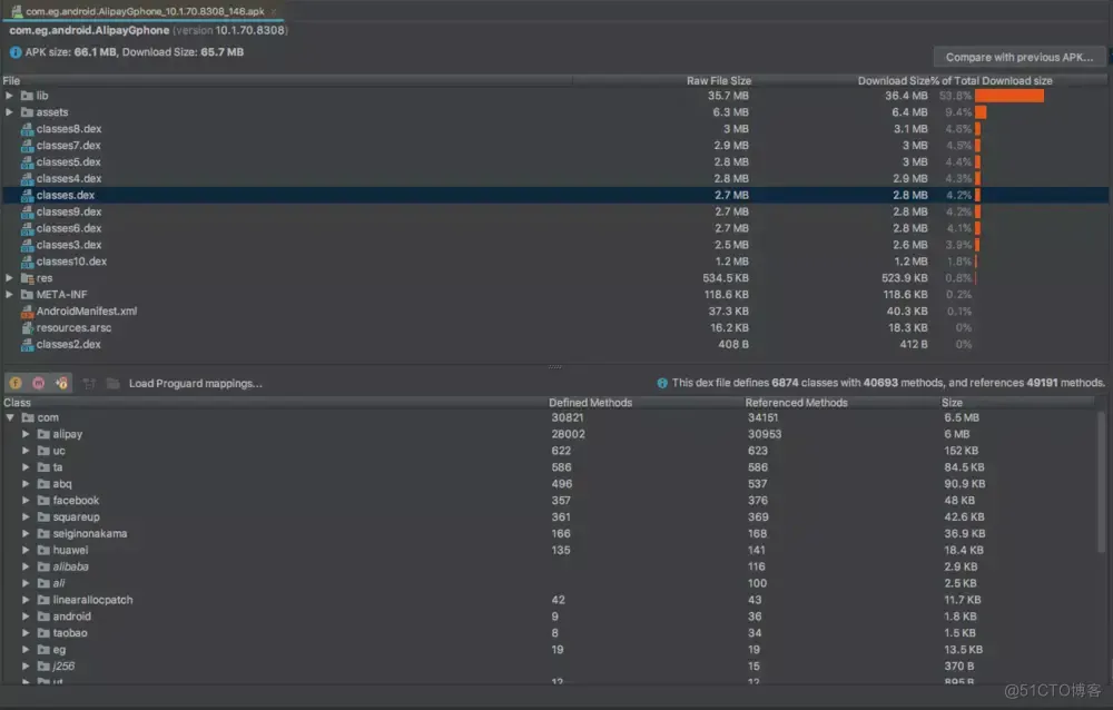 Android Studio Analyze APK 一直显示 Parsing Manifest解决_程序员_02