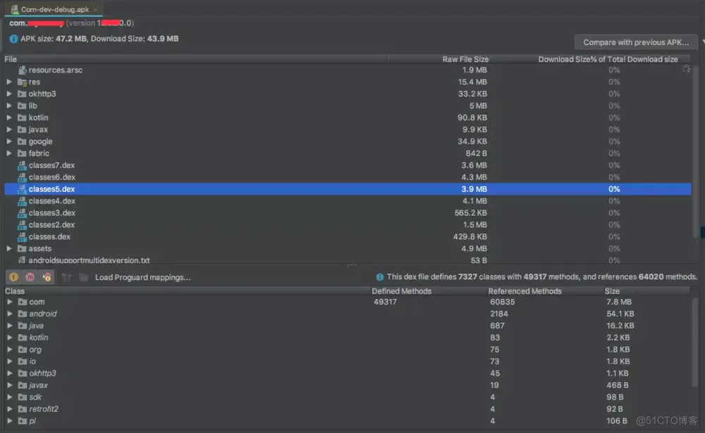 Android Studio Analyze APK 一直显示 Parsing Manifest解决_Android studio_26