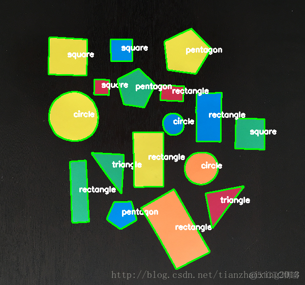 OpenCV shape detection -- C++版本_scala_02