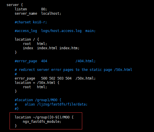 FastDFS分布式文件管理系统的安装配置和nginx的安装_客户端_16