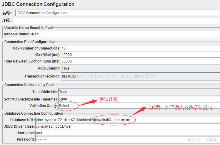 性能测试工具操作数据库-Jmeter与Mysql_用户名_02