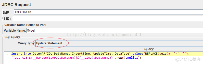 性能测试工具操作数据库-Jmeter与Mysql_mysql_04