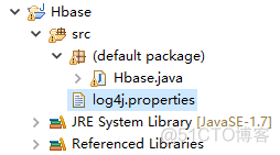 Java API连接Hbase时报错WARN No appenders could be found for logger_解决方法