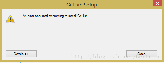 Github 客户端安装失败解决办法_github