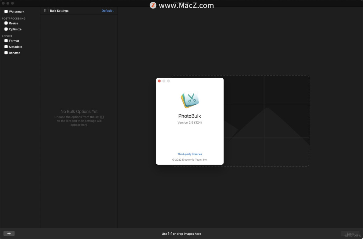 mac批量水印工具PhotoBulk for mac免激活版_苹果mac
