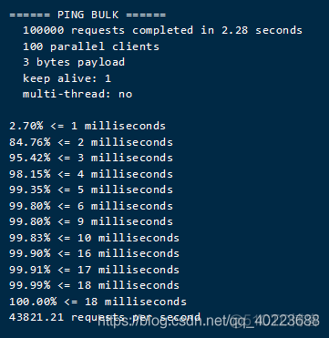 redis 自带性能分析工具“redis-benchmark”_毫秒级_03