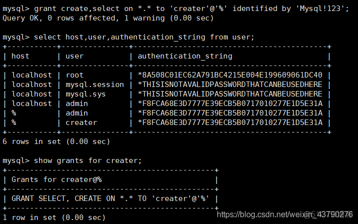 MySQL用户管理和权限管理_MySQL用户管理和权限管理_10