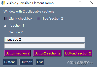 PySimpleGUI-master 界面展现_python_32