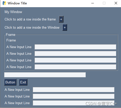 PySimpleGUI-master 界面展现_sed_117