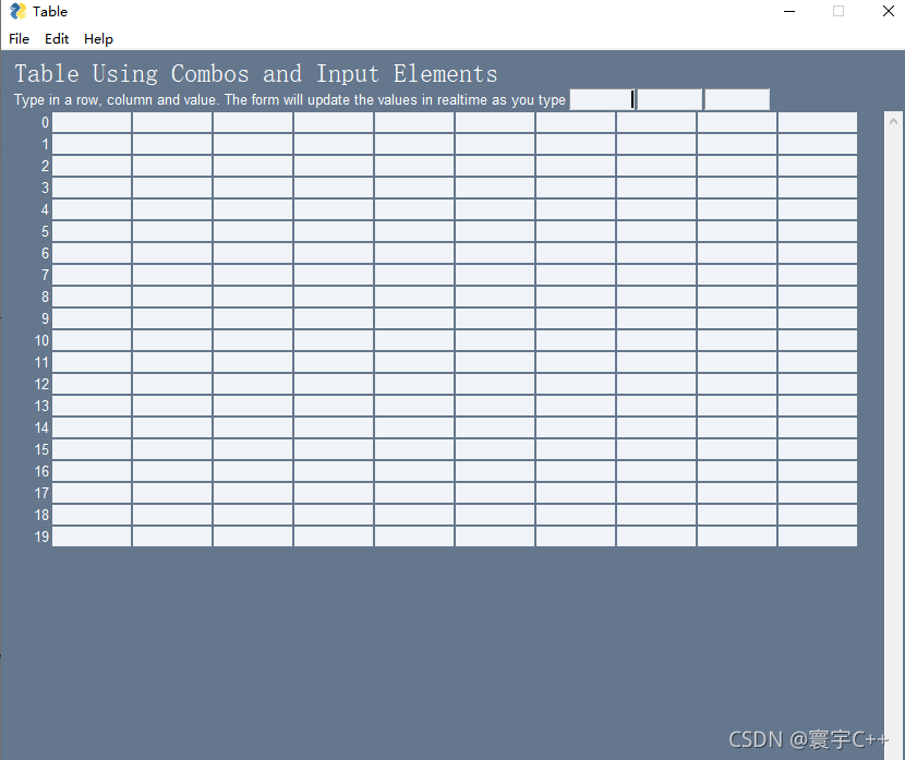 PySimpleGUI-master 界面展现_python_178