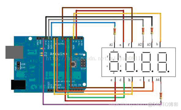 Fritzing画电路图_Arduino