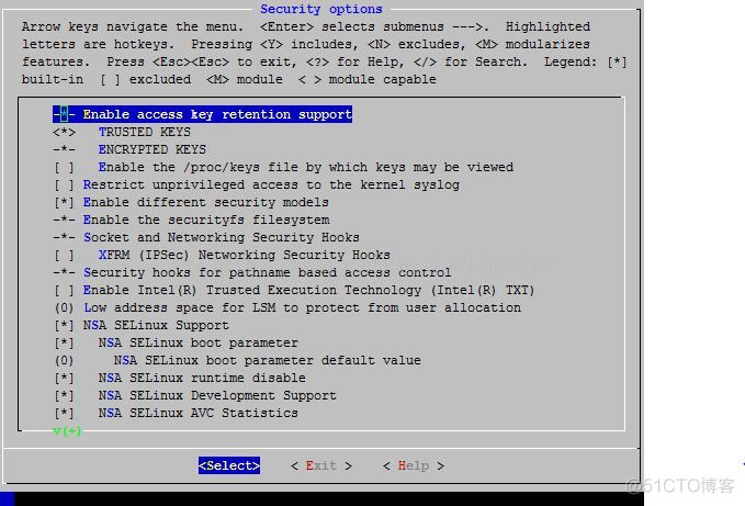 linux内核编译过程及配置说明解释（8）--Security options，Cryptographic API，Virtualization，Library routines_ide