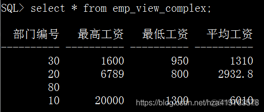 oracle 视图、索引、序列、同义词_数据_03