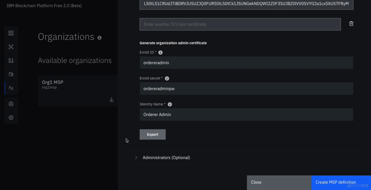 在IBM Cloud中运行Fabric_hyperledger_08