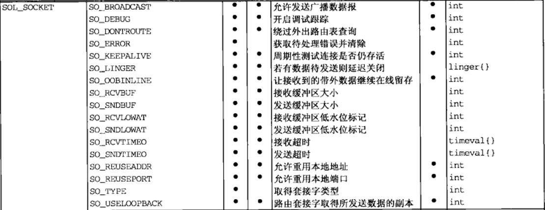 套接字选项_开发