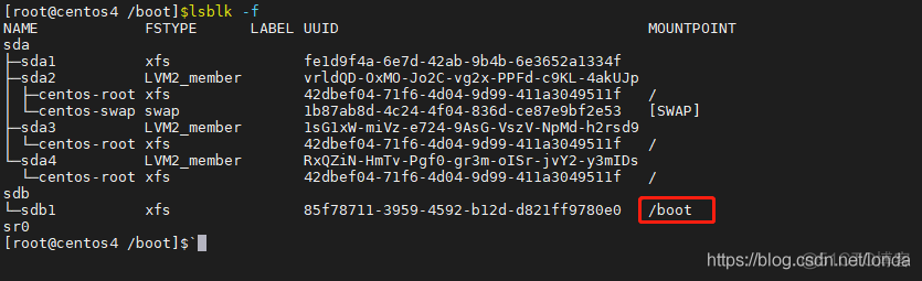 CentOS7 扩容任何目录（包括 /boot）小白都可以学会，每一步都有详细截图引导_硬盘分区_18