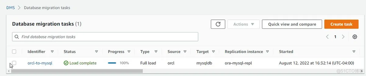 AWS 数据库迁移服务：将 Oracle 数据库迁移到 MySQL_数据库_10
